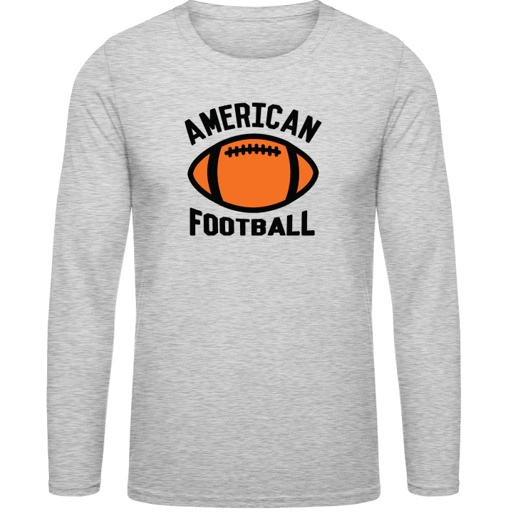 American Football Logo Langarmshirt contain pic