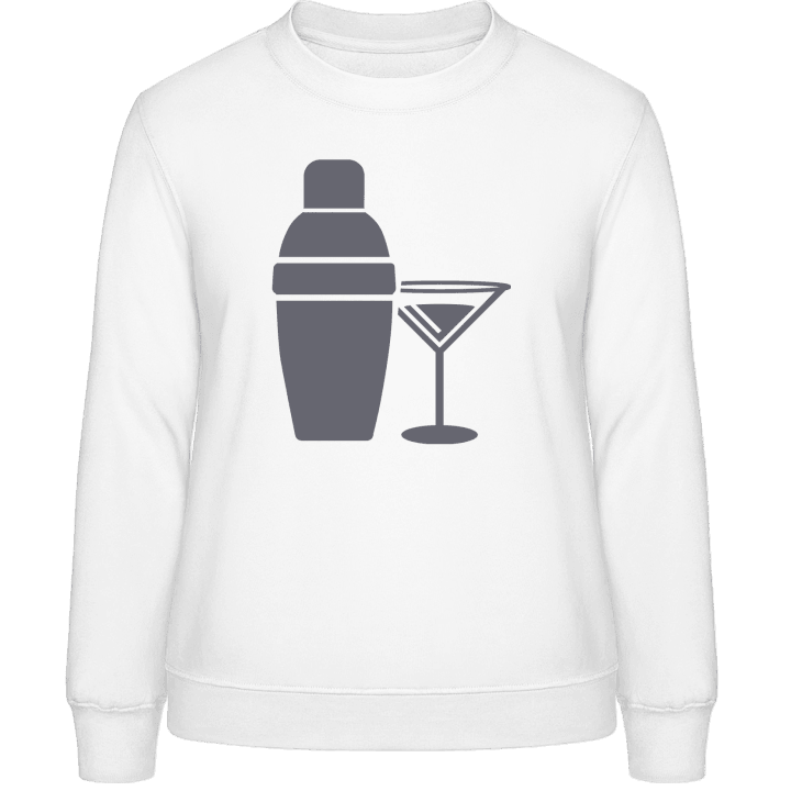 Cocktail Mixer Frauen Sweatshirt contain pic