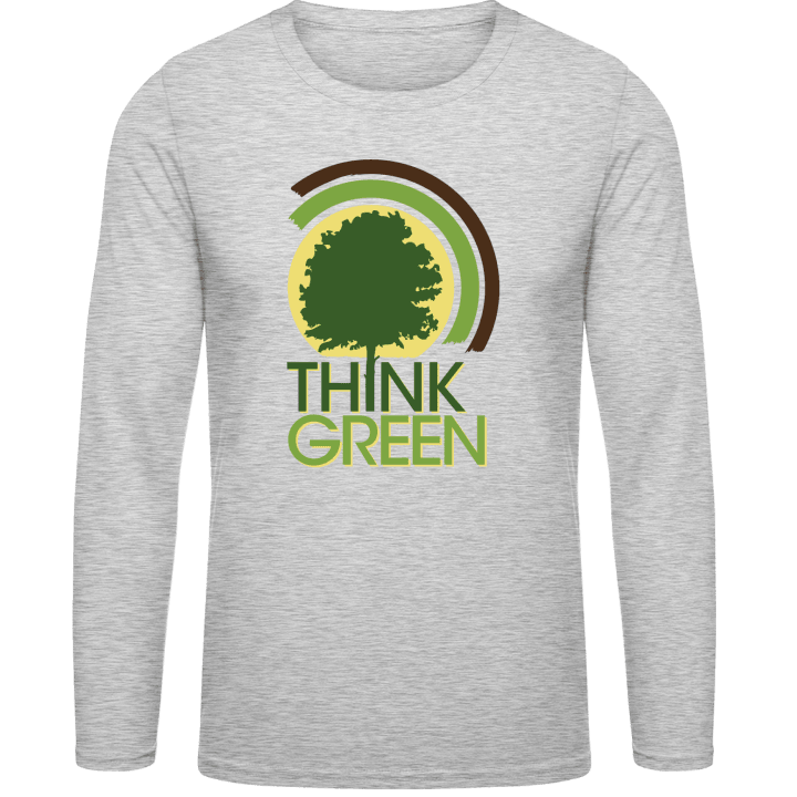 Think Green Shirt met lange mouwen contain pic