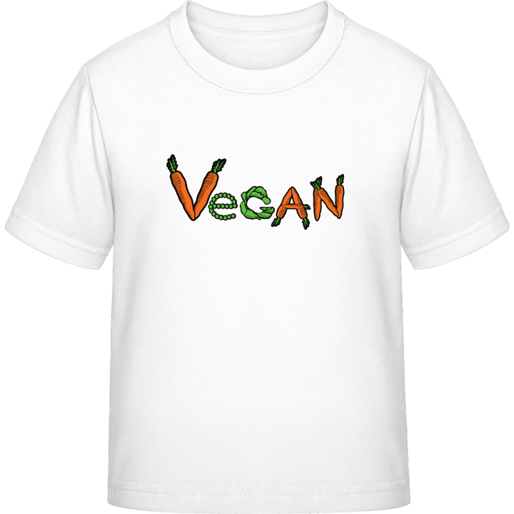 Vegan Typo Kids T-shirt contain pic