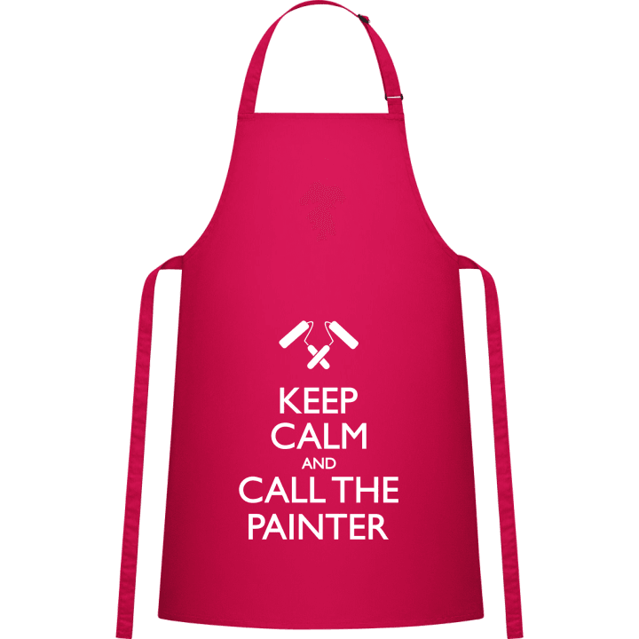 Keep Calm And Call The Painter Delantal de cocina contain pic