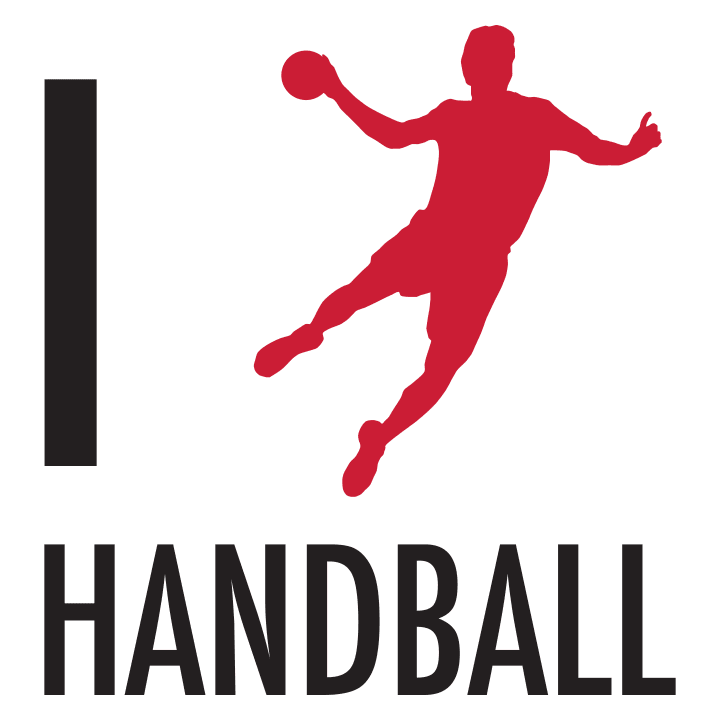 I Love Handball Barn Hoodie 0 image