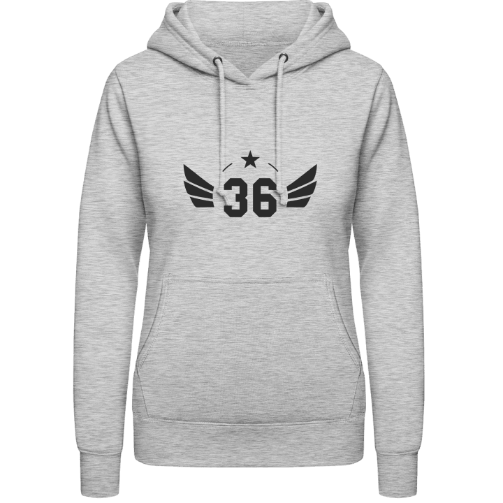 36 Years Number Sweat à capuche pour femme 0 image