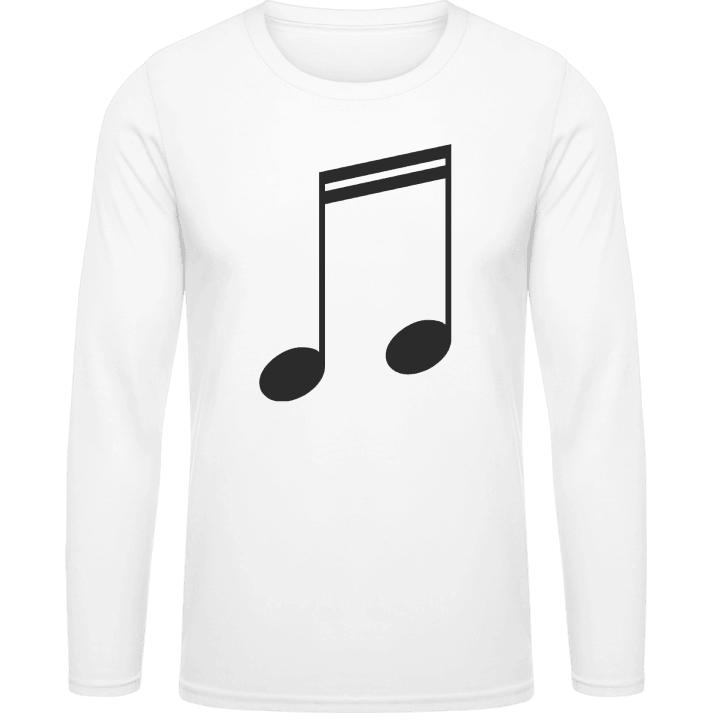 Music Notes Harmony Langermet skjorte contain pic