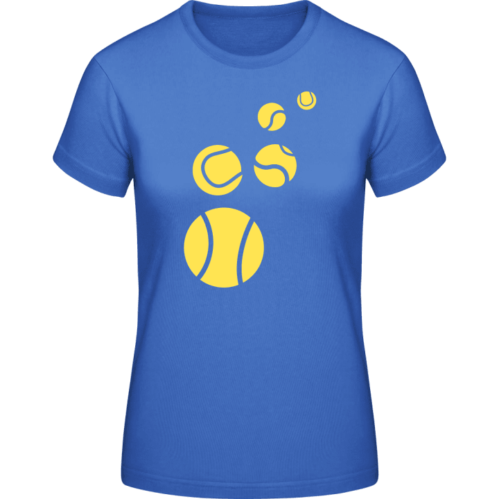 Tennis Balls T-shirt för kvinnor contain pic