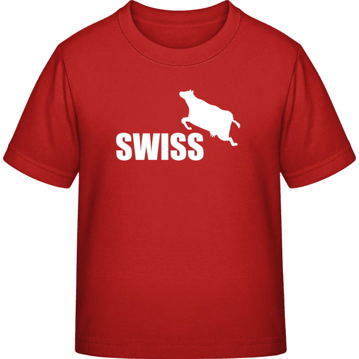 Swiss Cow Kids T-shirt contain pic