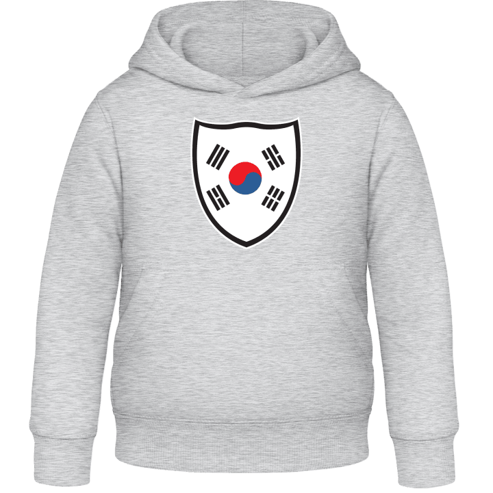 South Korea Shield Flag Felpa con cappuccio per bambini contain pic