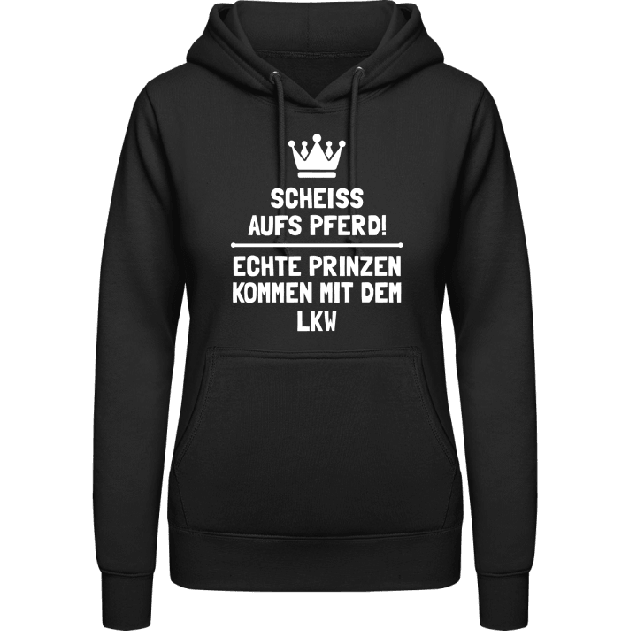Echte Prinzen kommen mit dem LKW Hættetrøje til kvinder 0 image