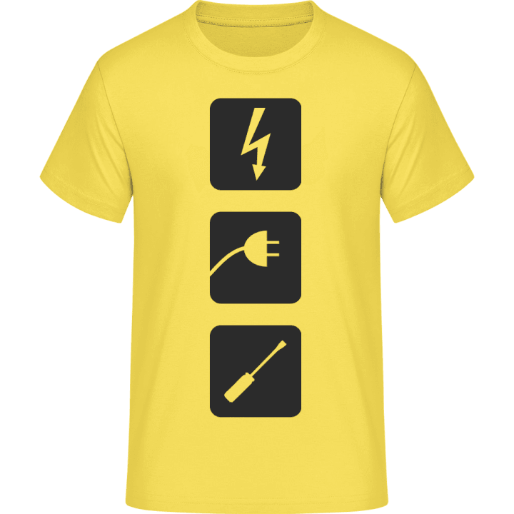 Electrician Icons Camiseta 0 image