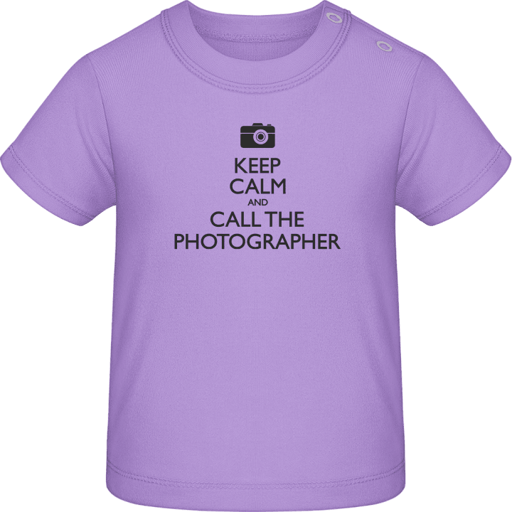 Call The Photographer Baby T-Shirt contain pic