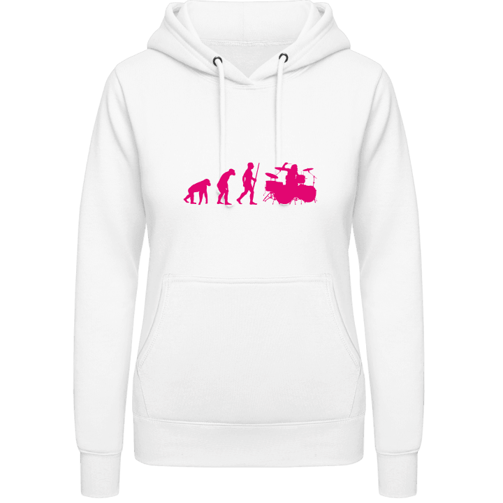 Drummer Girl Evolution Vrouwen Hoodie contain pic