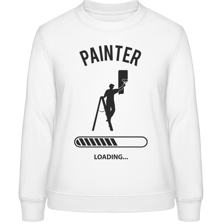 Painter Loading Sweatshirt för kvinnor contain pic