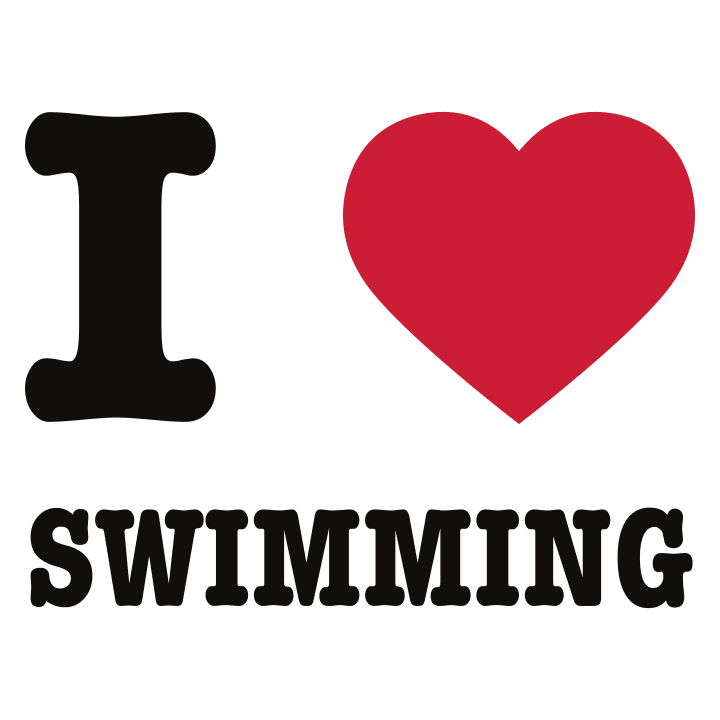I Heart Swimming T-skjorte for kvinner 0 image