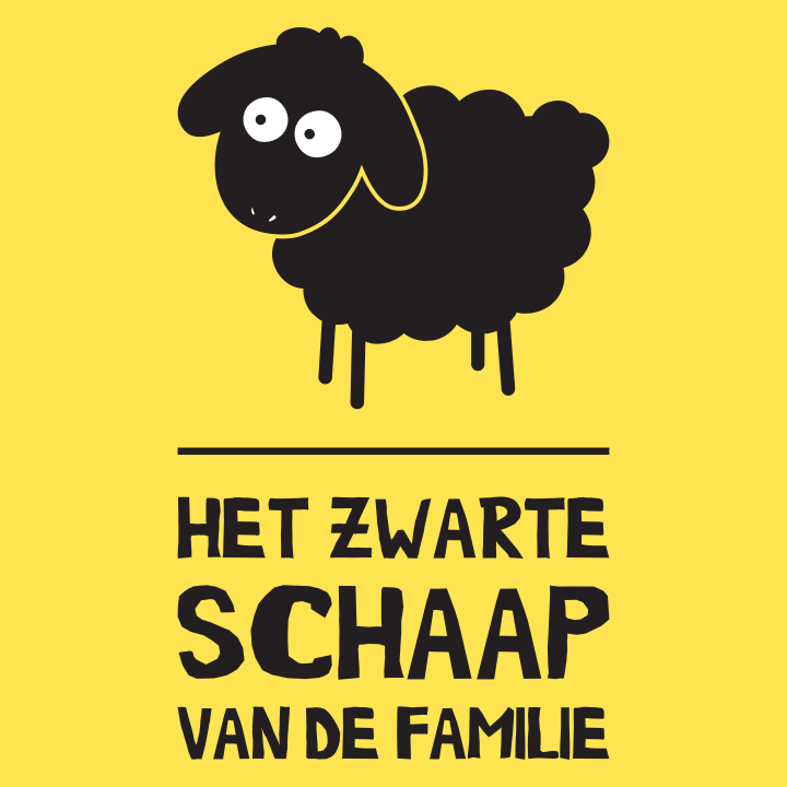 Het Zwarte Schaap Van De Familie Forklæde til madlavning 0 image