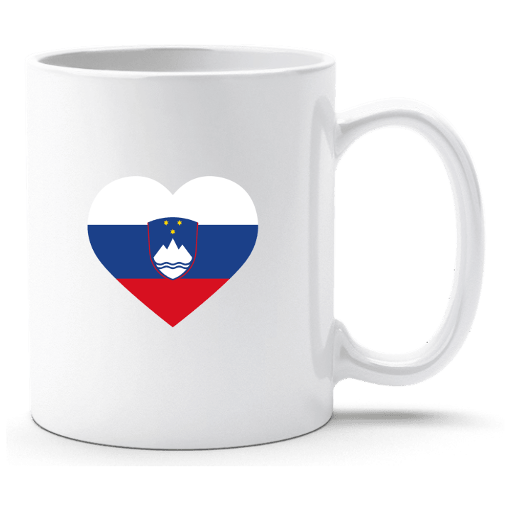 Slovenia Heart Flag Coppa contain pic