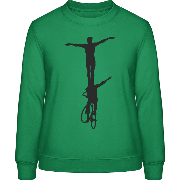 Bicycle acrobatics Vrouwen Sweatshirt contain pic