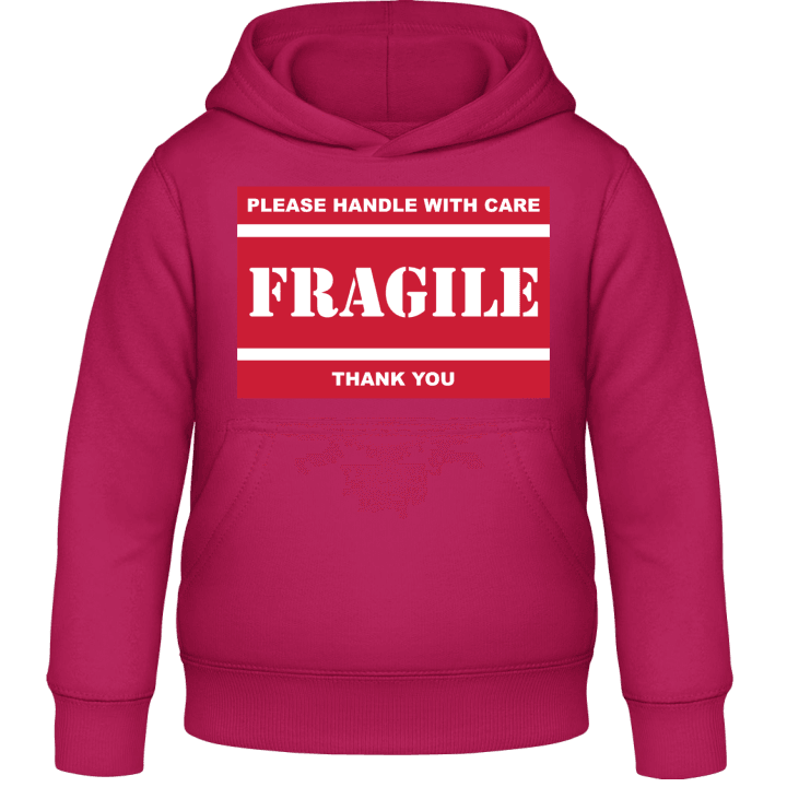 Fragile Please Handle With Care Sweat à capuche pour enfants 0 image