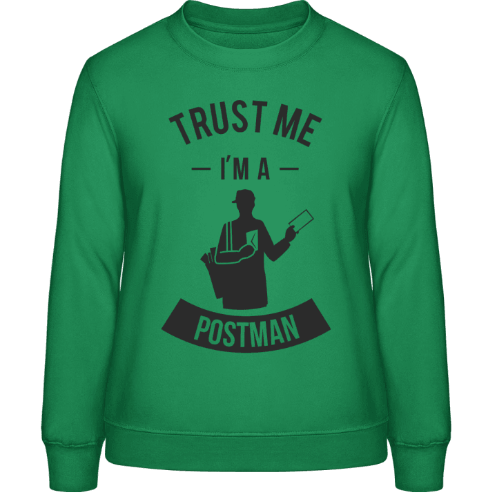 Trust Me I'm A Postman Vrouwen Sweatshirt contain pic