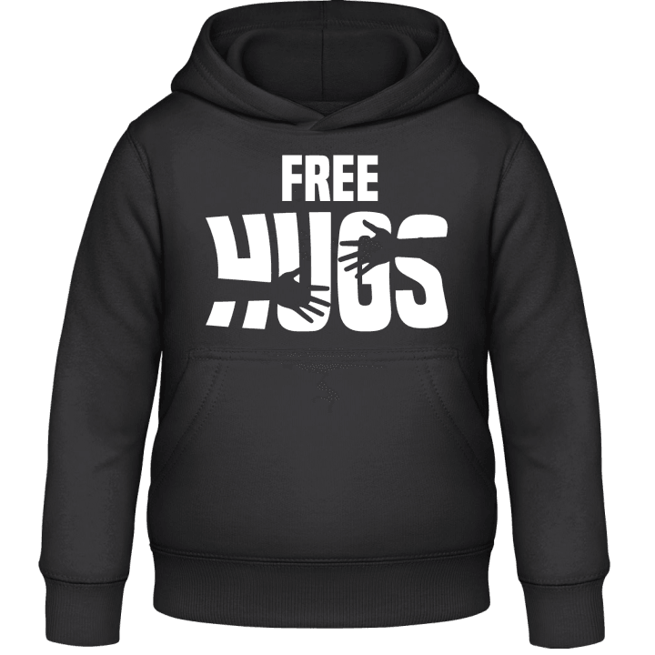 Free Hugs... Felpa con cappuccio per bambini contain pic