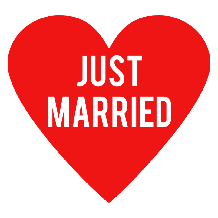Just Married Logo Kitchen Apron 0 image