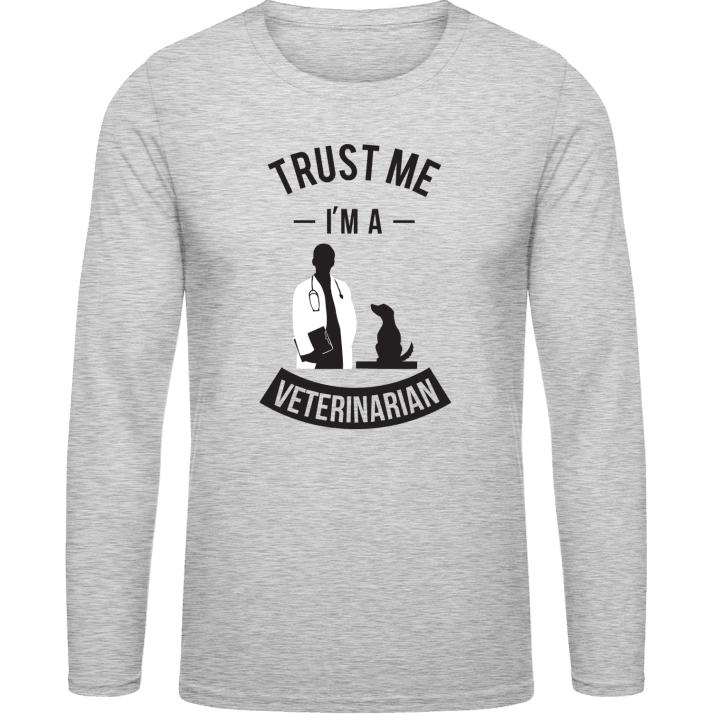 Trust Me I'm A Veterinarian T-shirt à manches longues contain pic