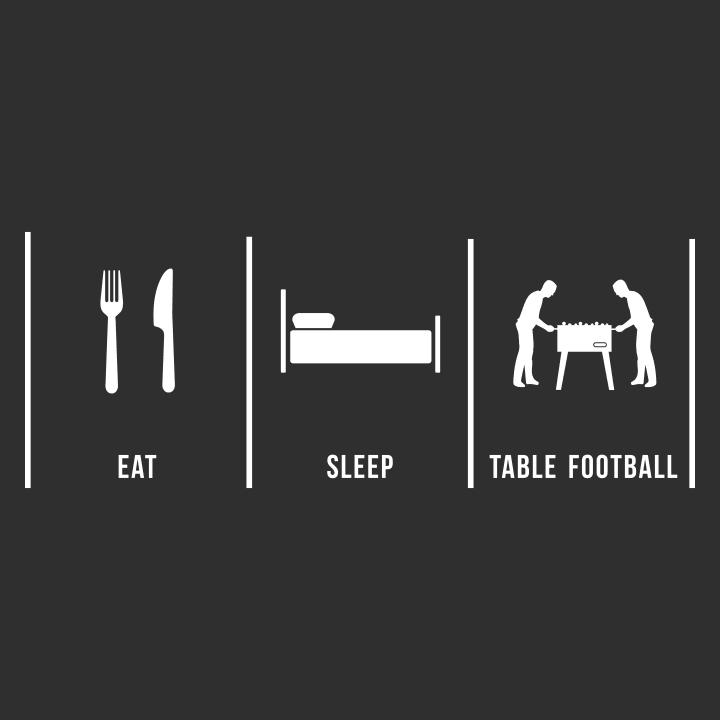 Eat Sleep Table Football Sudadera para niños 0 image