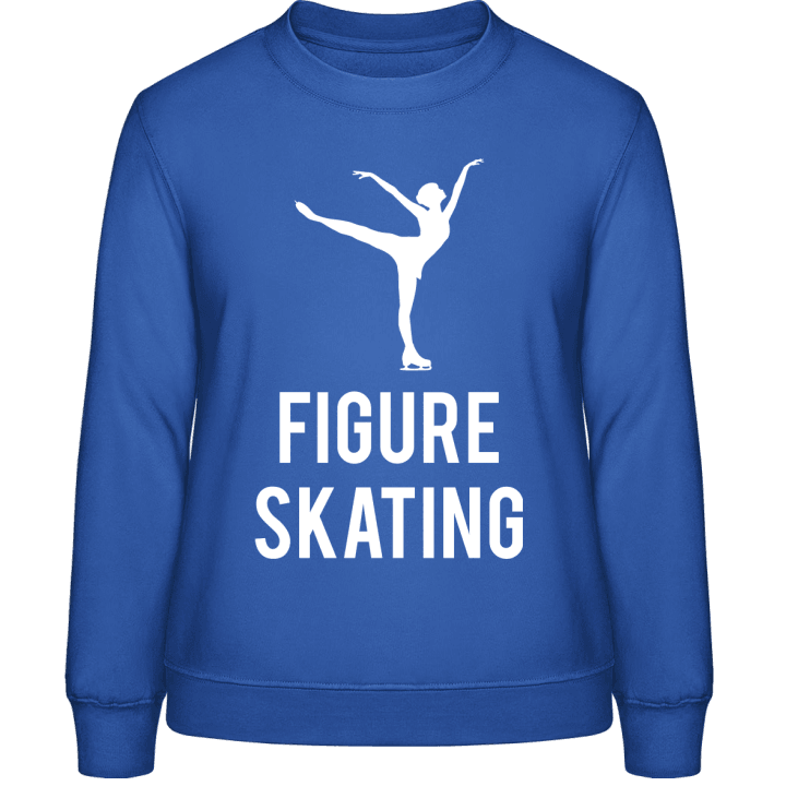 Figure Skating Logo Frauen Sweatshirt contain pic