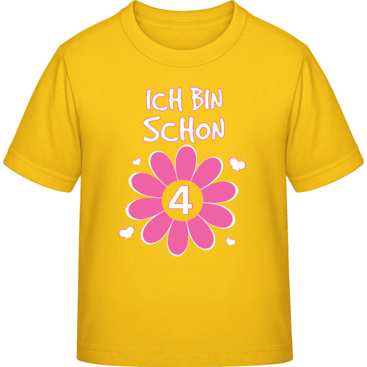 Schon vier Jahre Blume T-shirt pour enfants 0 image