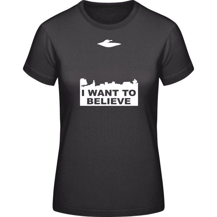 I Believe UFO T-shirt för kvinnor 0 image