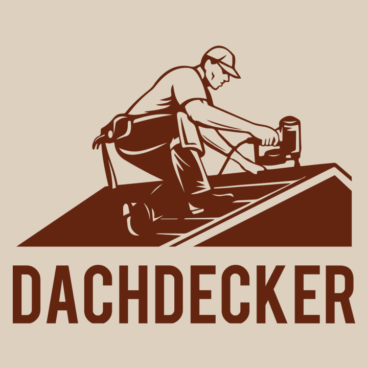 Dachdecker Illustration Delantal de cocina 0 image