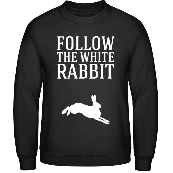 Follow The White Rabbit Sweatshirt 0 image