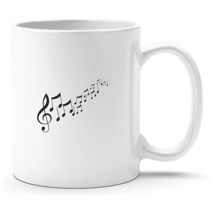 Dancing Music Notes Taza contain pic