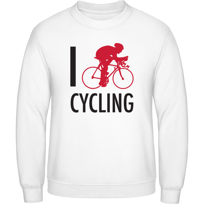 I Love Cycling Sweatshirt 0 image