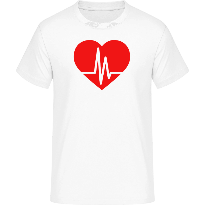 Heart Beat Logo T-skjorte contain pic