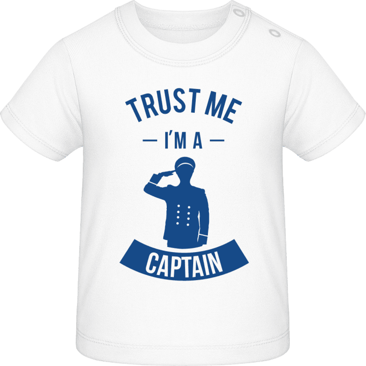 Trust Me I'm A Captain Baby T-skjorte contain pic