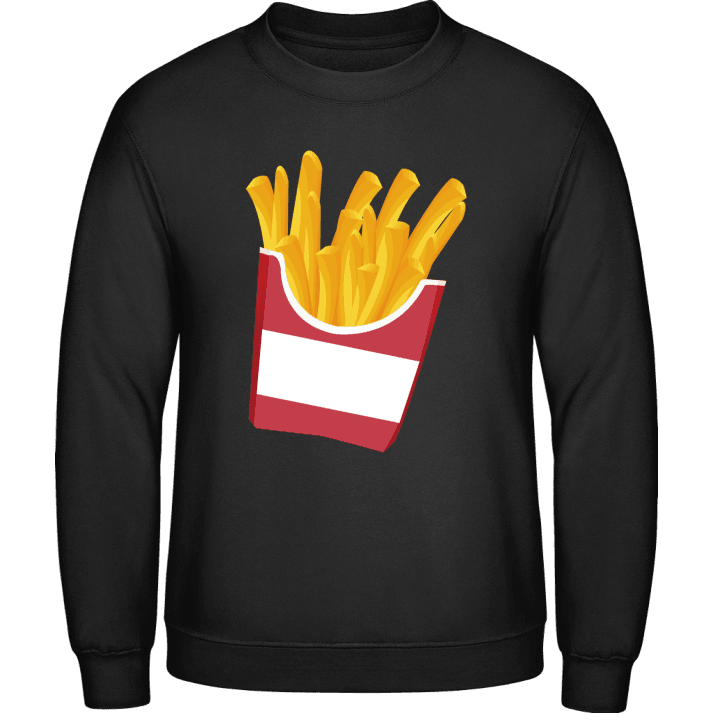 French Fries Illustration Sudadera contain pic