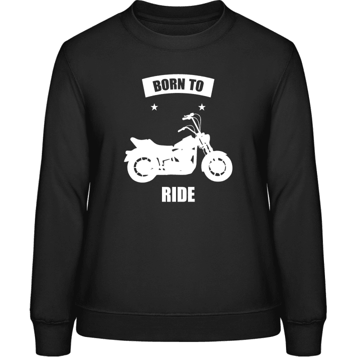 Born To Ride Logo Felpa donna 0 image