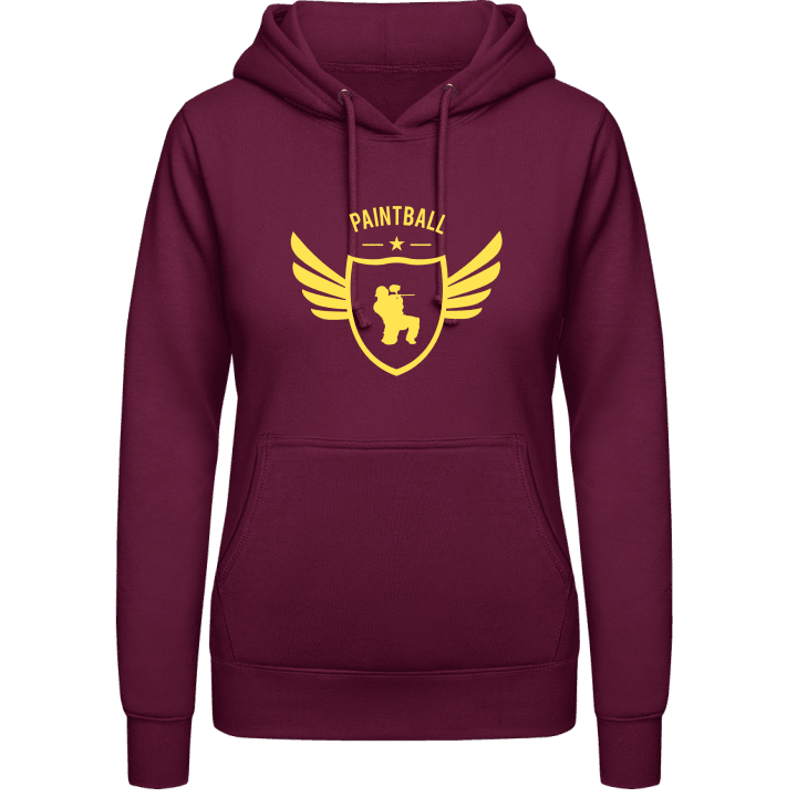 Paintball Winged Vrouwen Hoodie contain pic