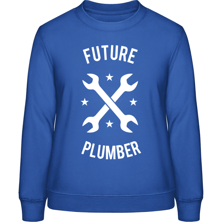 Future Plumber Sweatshirt för kvinnor contain pic