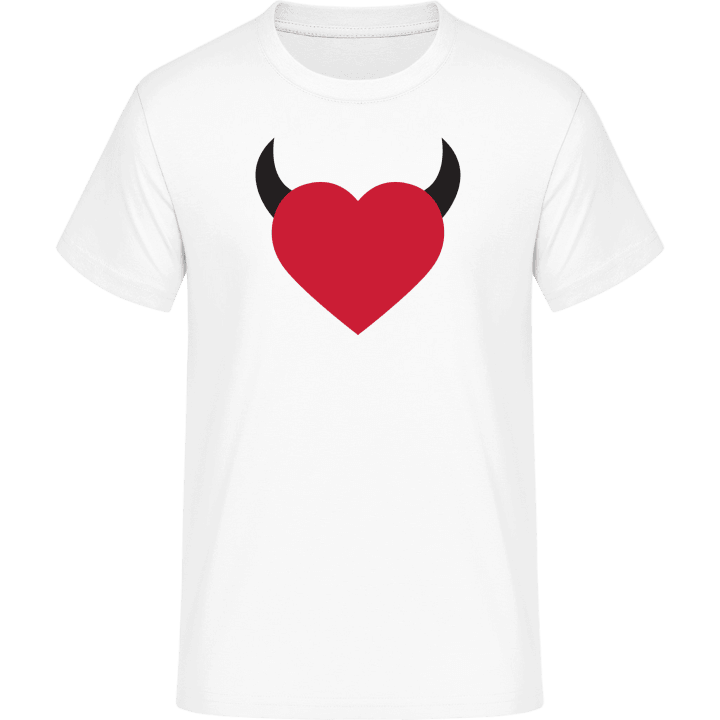 Devil Heart T-skjorte contain pic