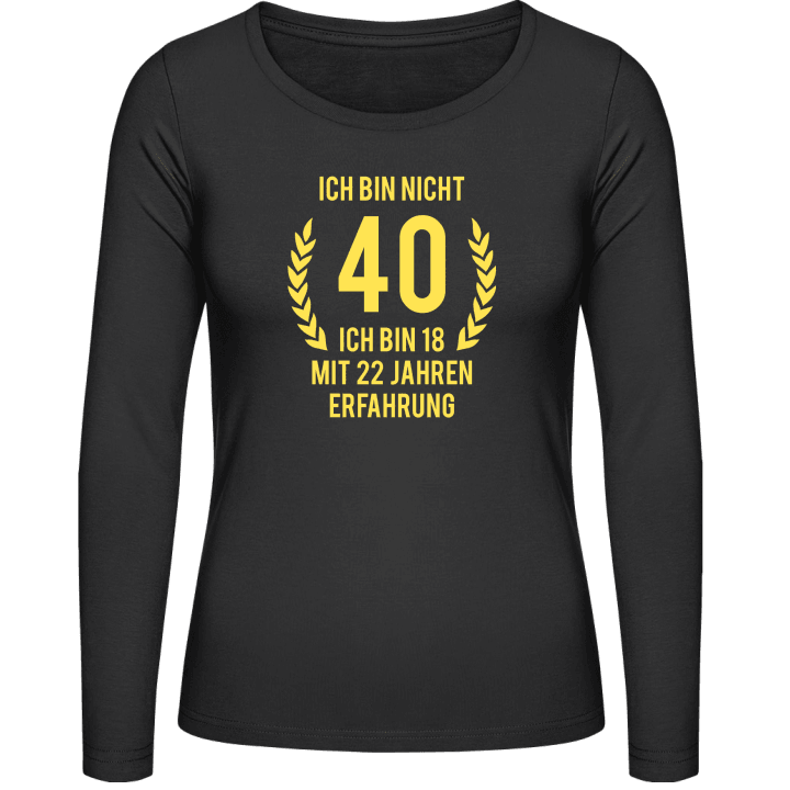 40 Jahre Geburtstag Naisten pitkähihainen paita 0 image