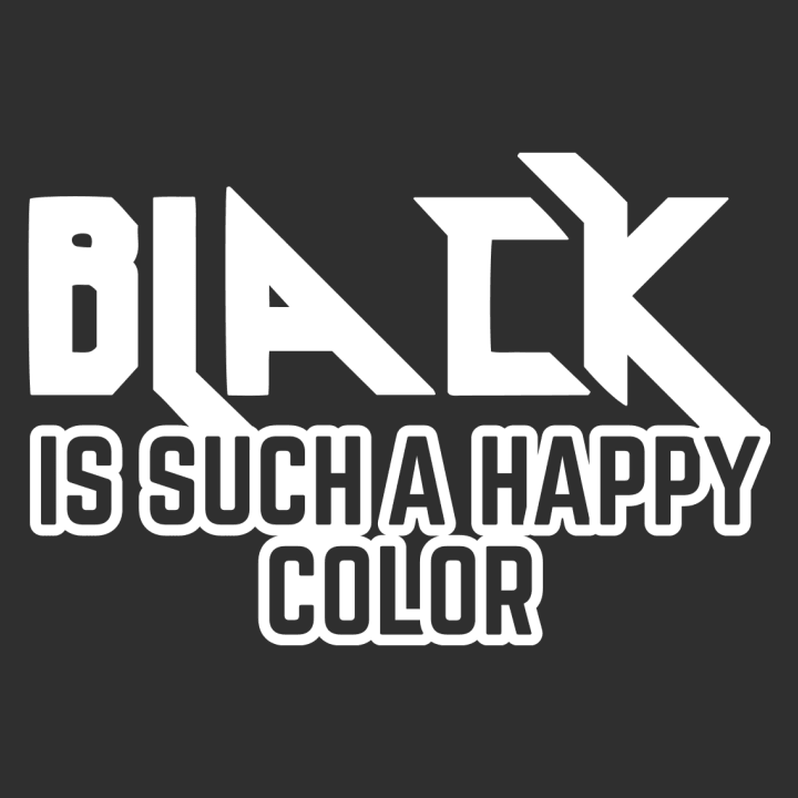 Black Is Such A Happy Color T-shirt til kvinder 0 image