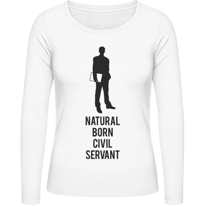 Natural Born Civil Servant T-shirt à manches longues pour femmes 0 image