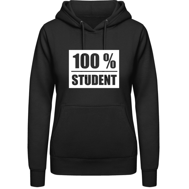 100 Percent Student Frauen Kapuzenpulli contain pic