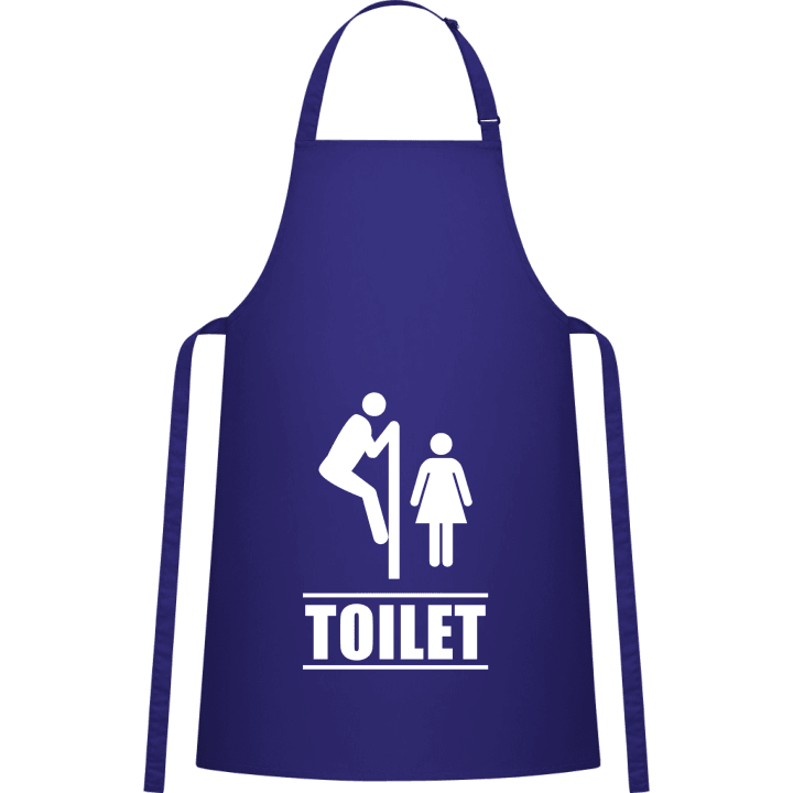 Toilet Illustration Kochschürze 0 image