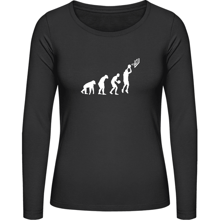 Basketball Evolution Hoop Camisa de manga larga para mujer 0 image