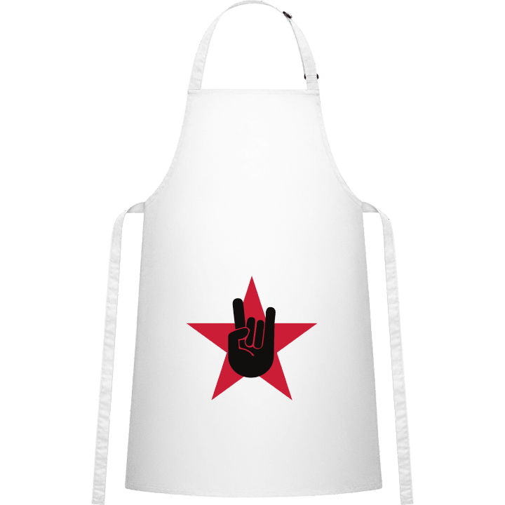 Rock Star Hand Kitchen Apron contain pic