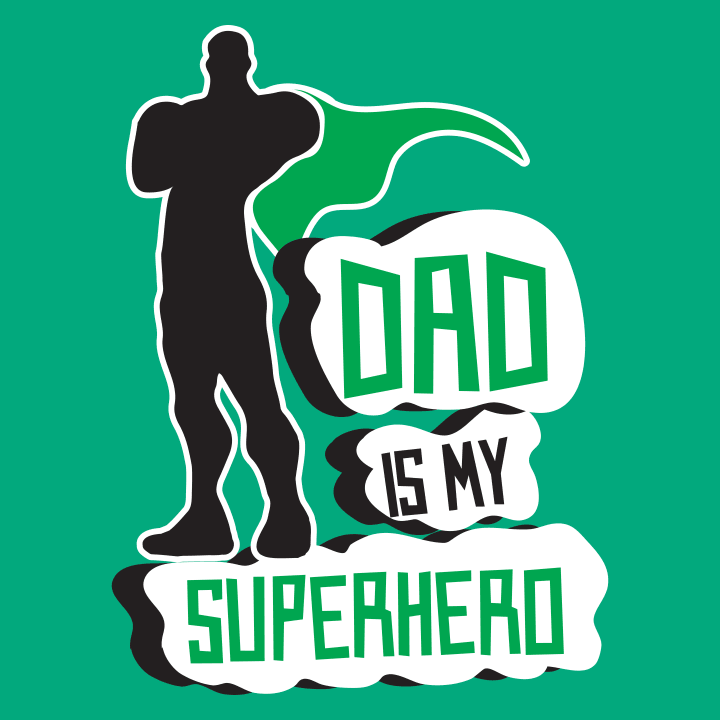 Dad Is My Superhero T-shirt til børn 0 image