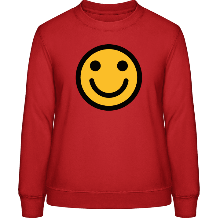 Happy Emoticon Women Sweatshirt contain pic