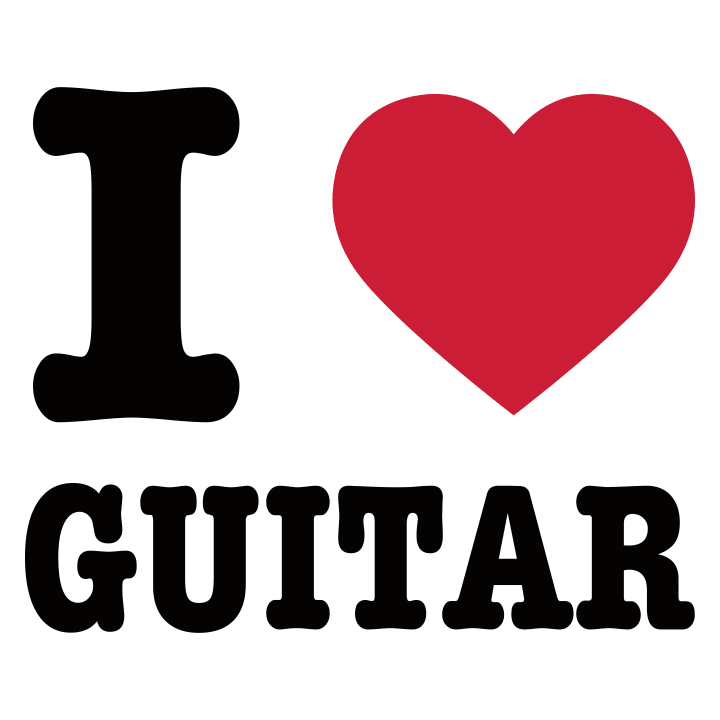 I Heart Guitar Maglietta 0 image